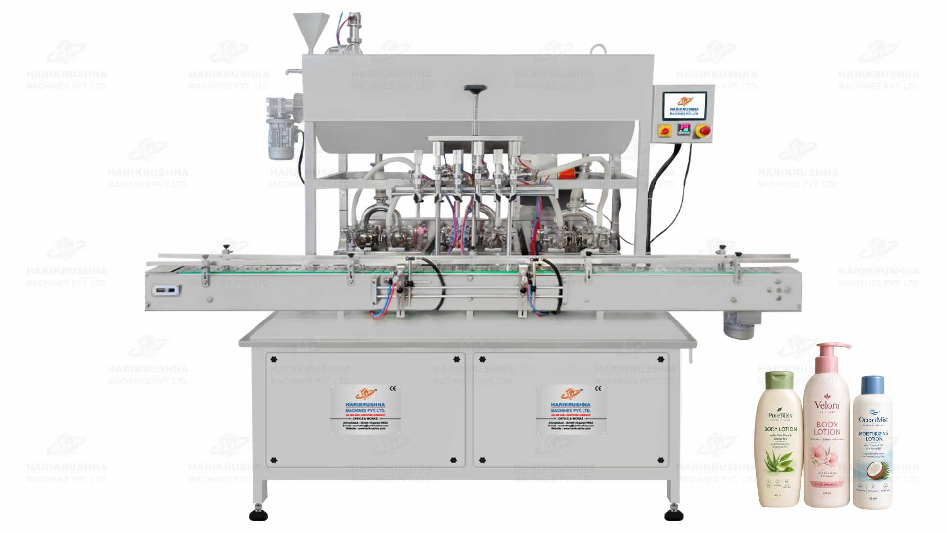 Lotion Filling Machine by Harikrushna Machines Pvt Ltd