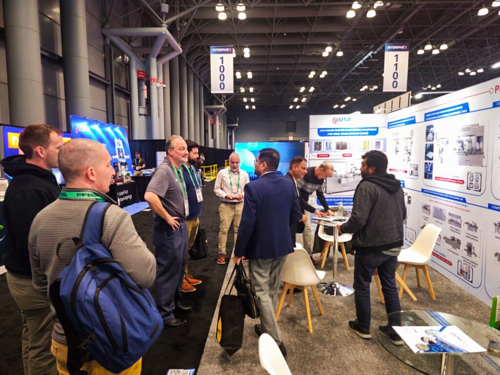 USA Pack Machines LLC at 1037, InterPhex 2026, New York