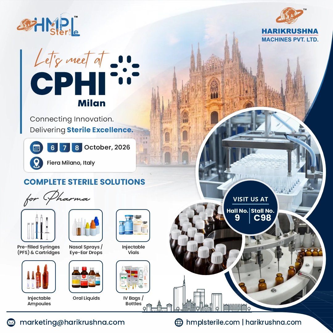 HMPL Sterile at CPHI Milan 2026