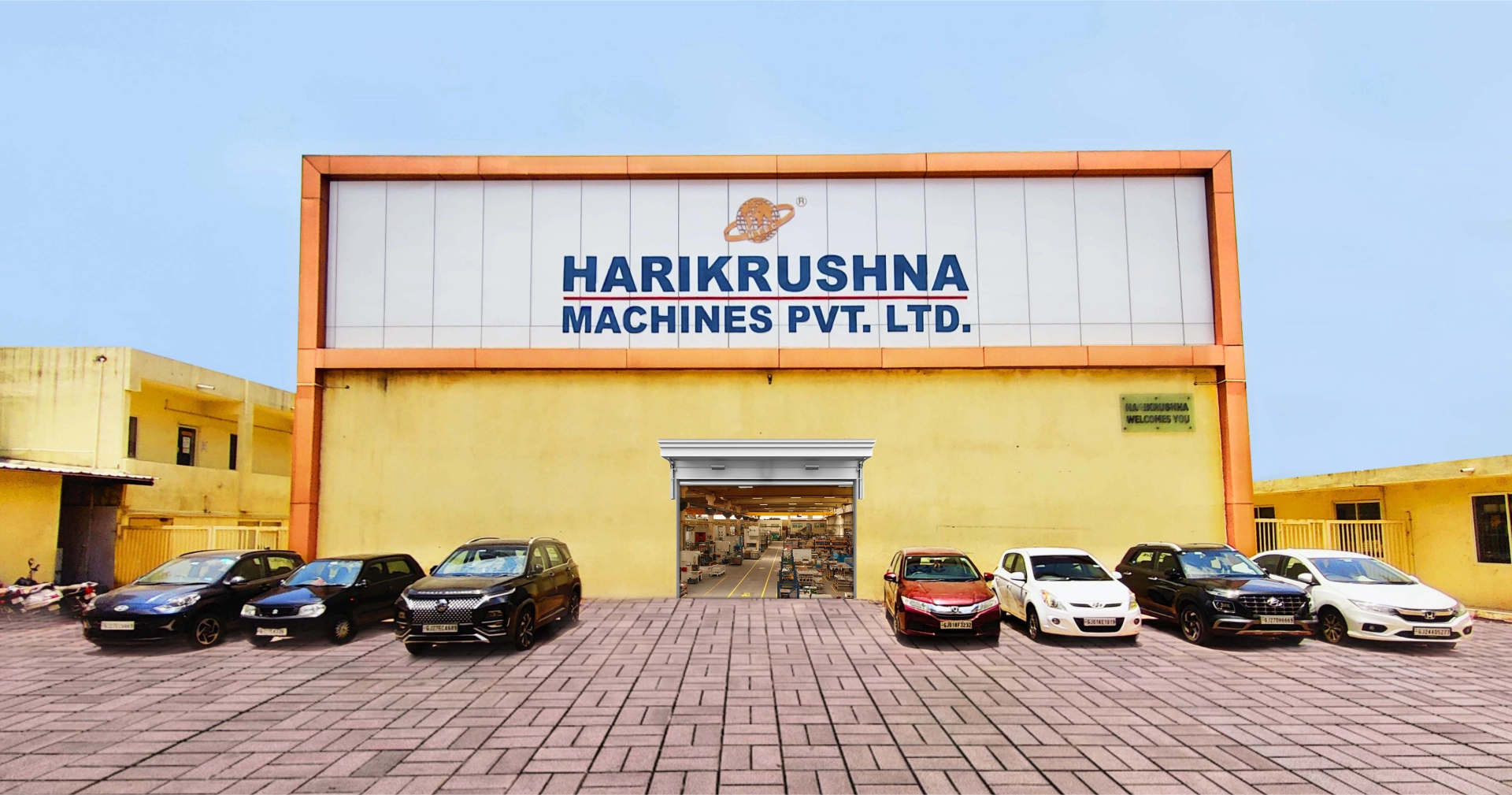 Harikrushna Machines manufacturing facility in Ahmedabad