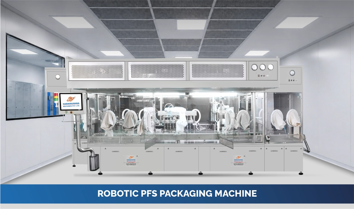 Robotic PFS packaging line
