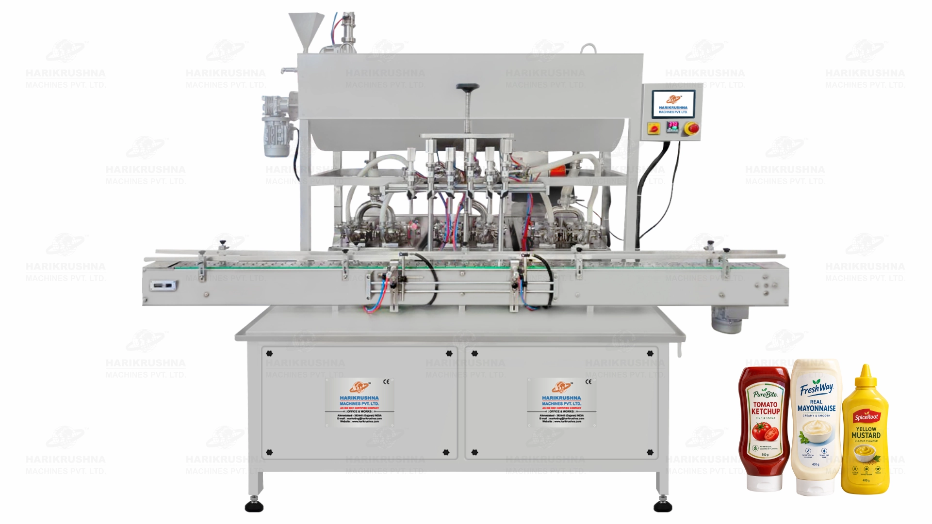 Condiment Filling Machine by Harikrushna Machines Pvt Ltd