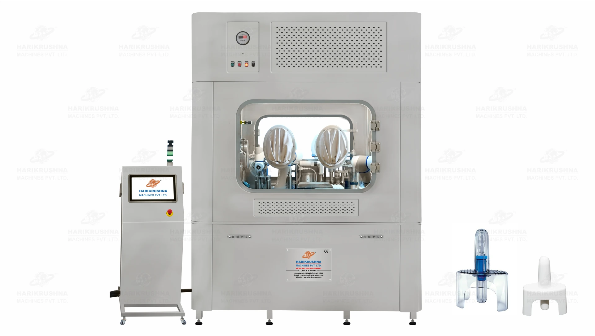 Fully Automatic Robotic Uni-Dose Nasal Spray Filling, Stoppering & Assembly Machine