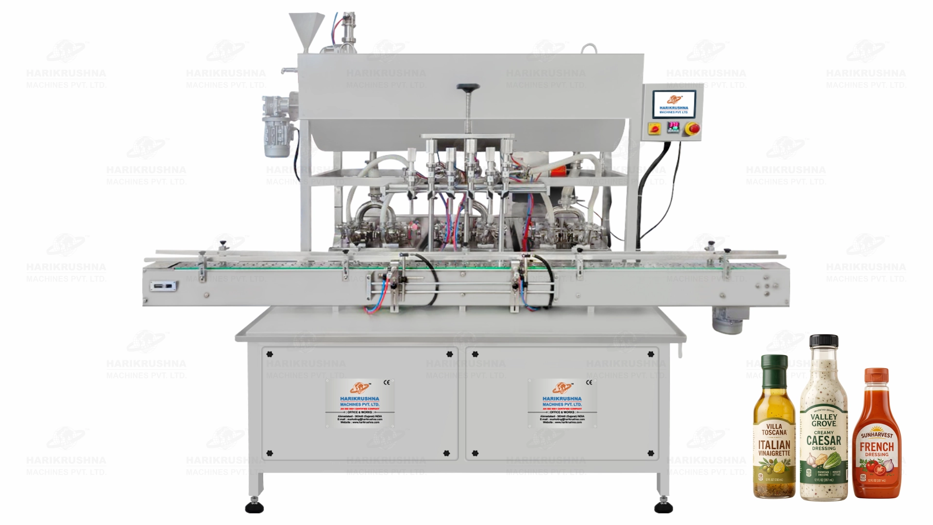 Salad Dressing Filling Machine by Harikrushna Machines Pvt Ltd